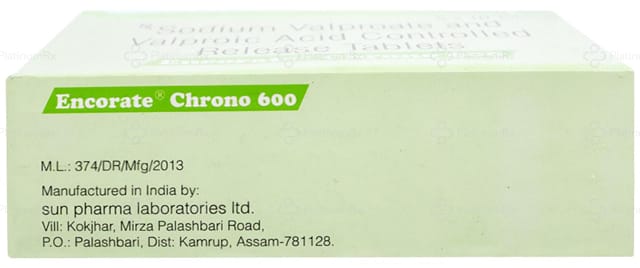 Encorate Chrono 600mg Tablet 10s