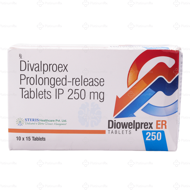 Diowelprex ER 250mg Tablet PR 15s