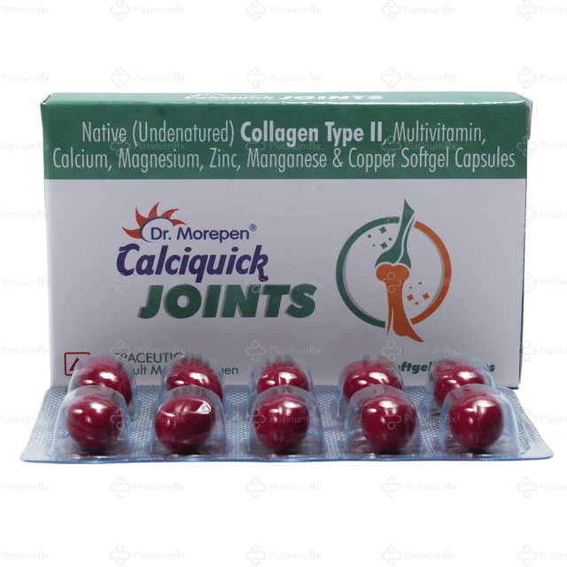 Calciquick Joints Softgel Capsule 10s