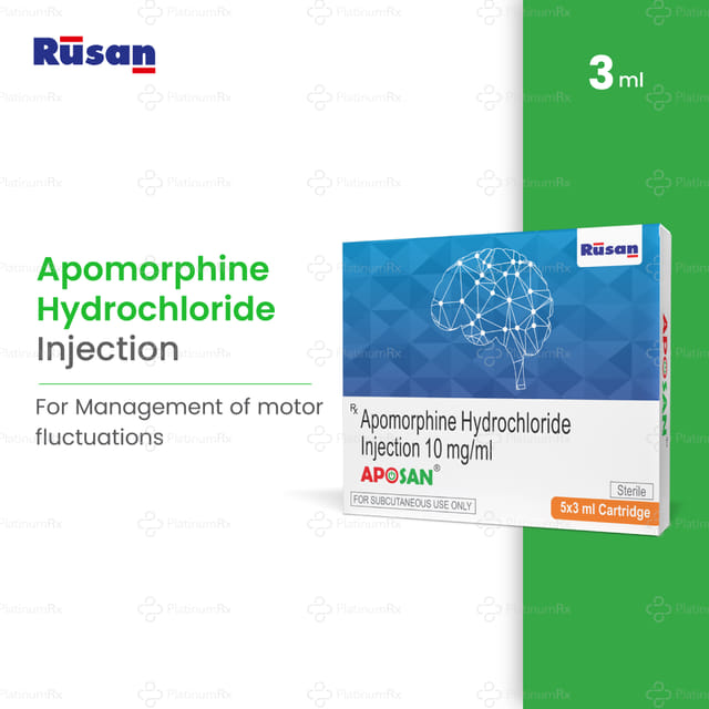 Aposan 10mg Injection 5X3ml