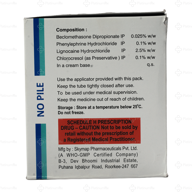 No Pile Cream 20gm