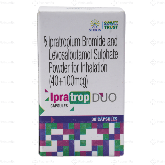 Ipratrop Duo 40/100mcg Capsule 30s