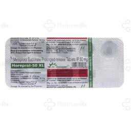 Moreprol 50mg XL Tablet PR 10s