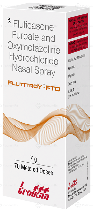 Flutitroy FTO Nasal Spray 70MDI