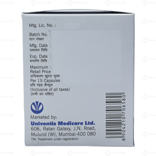 Uriride D 0.5/0.4mg Capsule PR 15s