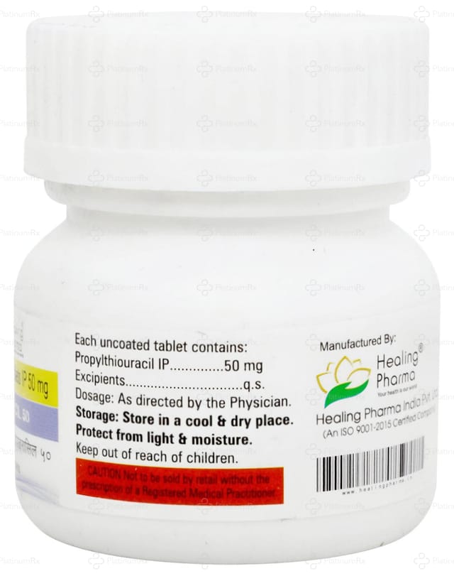 Propyracil 50mg Tablet 100s