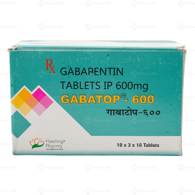Gabatop 600mg Tablet 10s