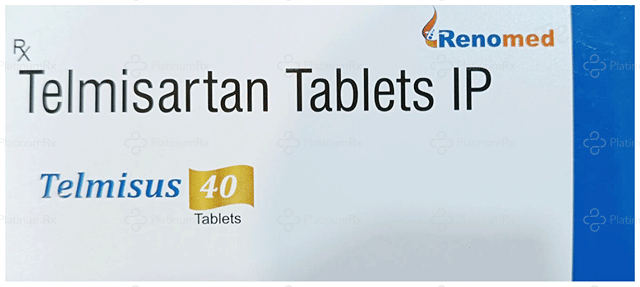 Telmisus 40mg Tablet 15s