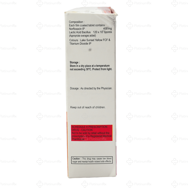Noraday 120M/400mg NF Tablet 10s