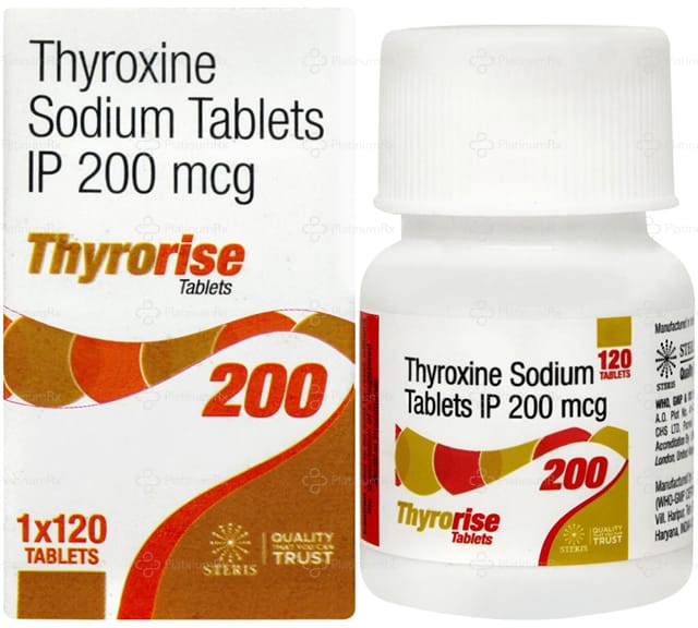 Thyrorise 200mcg Tablet 120s