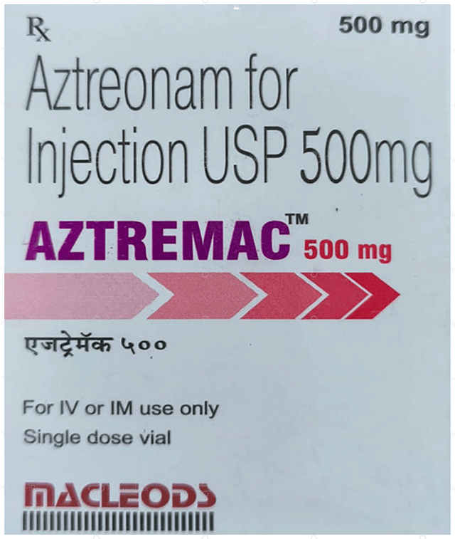 Aztremac 500mg Injection 1s