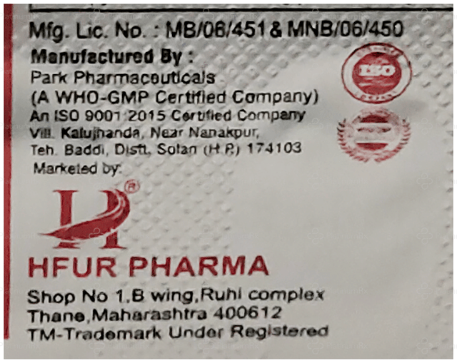 Glemfur MP 2/500/15mg Tablet ER 10s