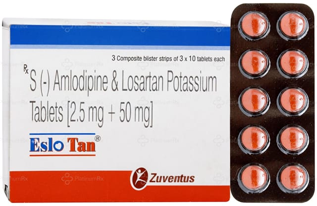 Eslo Tan 50/2.5mg Tablet 10s