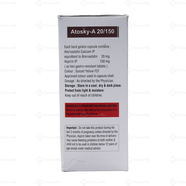 Atosky A 20/150mg Capsule 15s