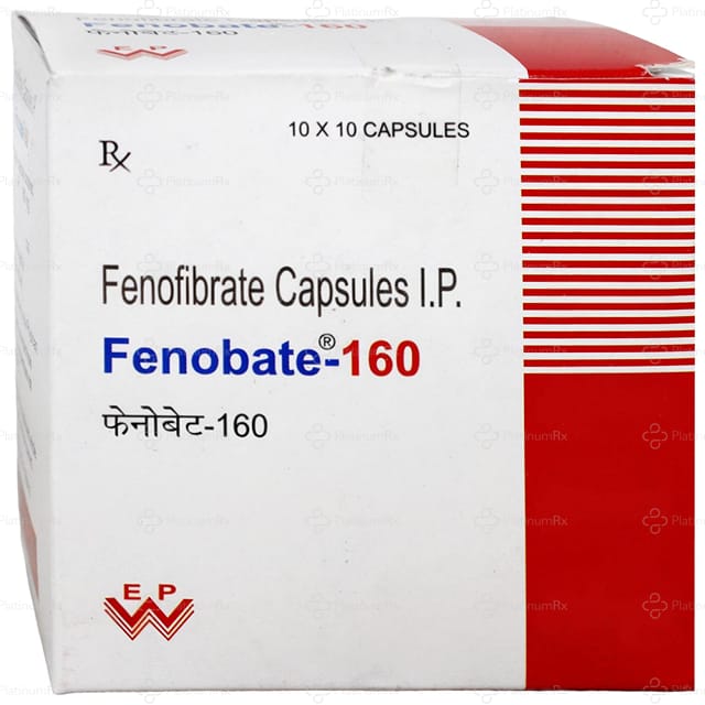 Fenobate 160mg Capsule 10s
