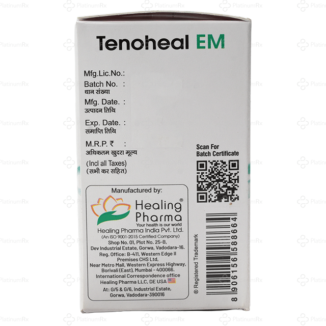 Tenoheal EM 200/300mg Tablet 30s