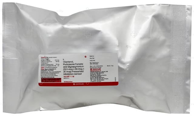 Vilor FG 50/25mcg Inhaler 120MDI