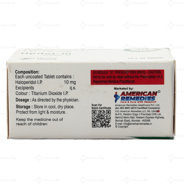 Hpdol 10mg Tablet 10s
