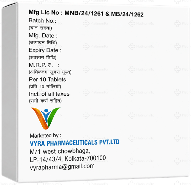 Shayflam SP 50/325/15mg Tablet 10s