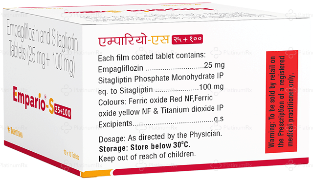 Empario S 25/100mg Tablet 10s