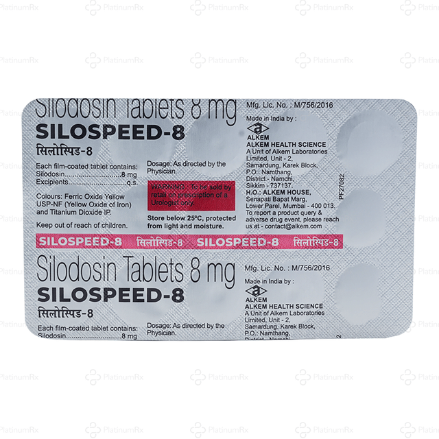 Silospeed 8mg Tablet 15s