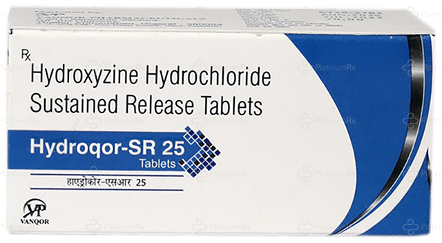 Hydroqor 25mg Tablet SR 10s