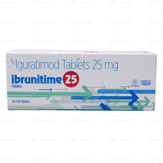 Ibrunitime 25mg Tablet 10s