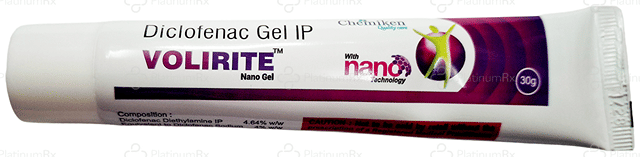 Volirite Nano 4.64% Gel 30gm