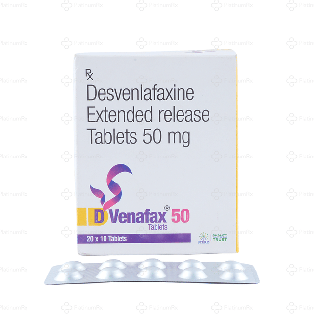 Dvenafax 50mg Tablet ER 10s