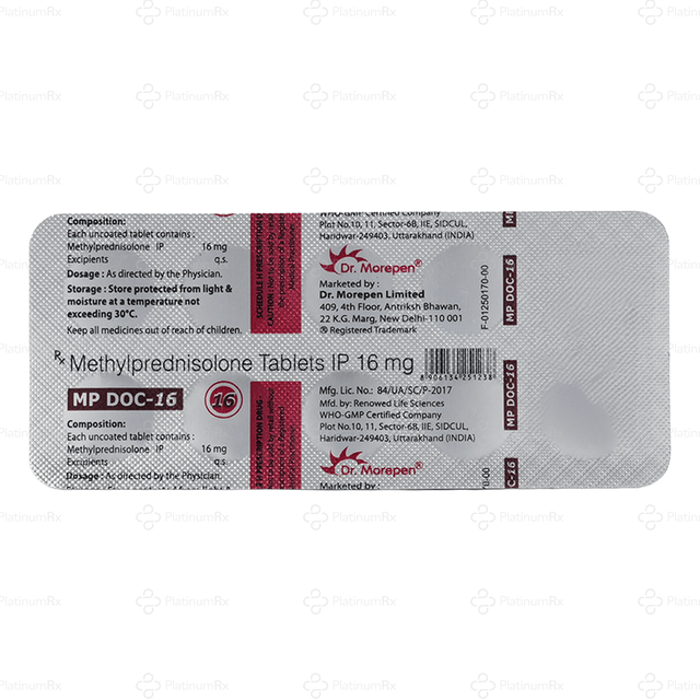 MP Doc 16mg Tablet 10s