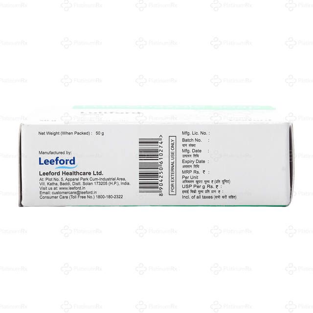 Luliford 1% Medicated Soap 50gm