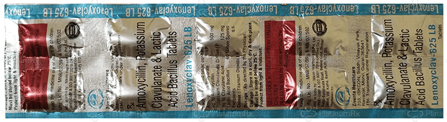 Lenoxyclav LB 500/125mg/60M Tablet 10s