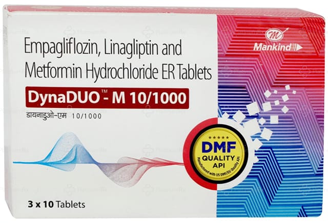 Dynaduo M 10/1000mg Tablet 10s
