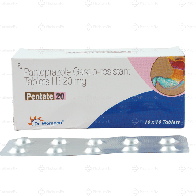 Pentate 20mg Tablet 10s