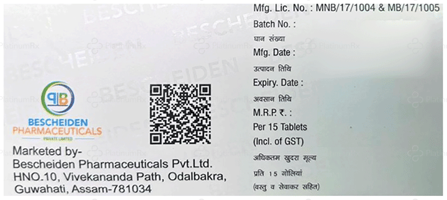 Telmoden 40mg Tablet 15s