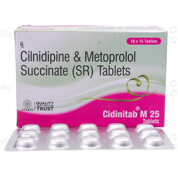 Cidinitab M 25/10mg Tablet SR 15s