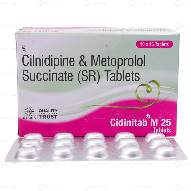 Cidinitab M 25/10mg Tablet SR 15s