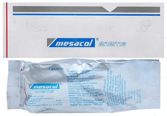 Mesacol 4gm Enema 60ml