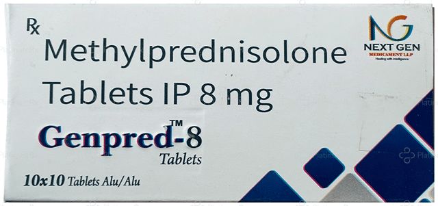 Genpred 8mg Tablet 10s
