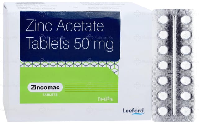 Zincomac 50mg Tablet 14s