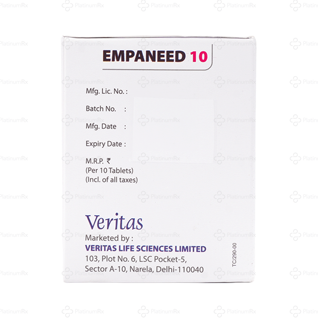 Empaneed 10mg Tablet 10s
