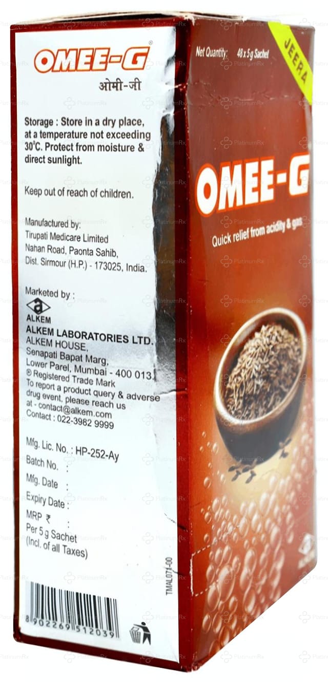 Omee G Jeera Flavour Powder 5gm