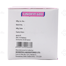 Linofit 600mg Tablet 10s