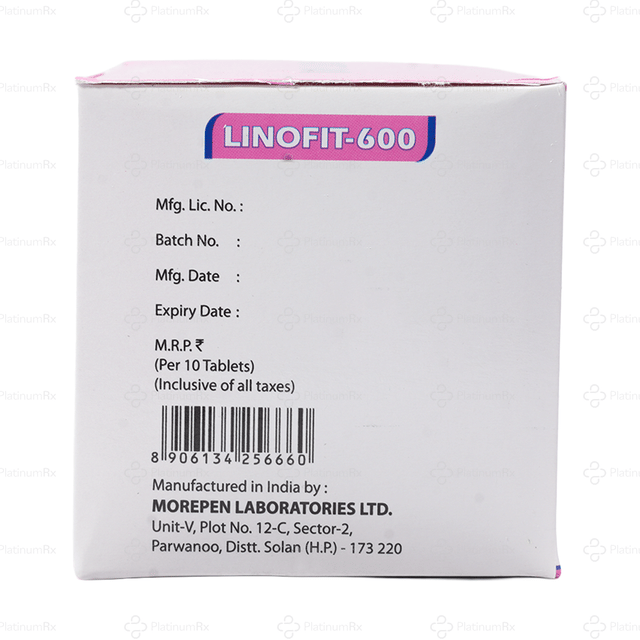 Linofit 600mg Tablet 10s