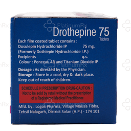 Drothepine 75mg Tablet 15s