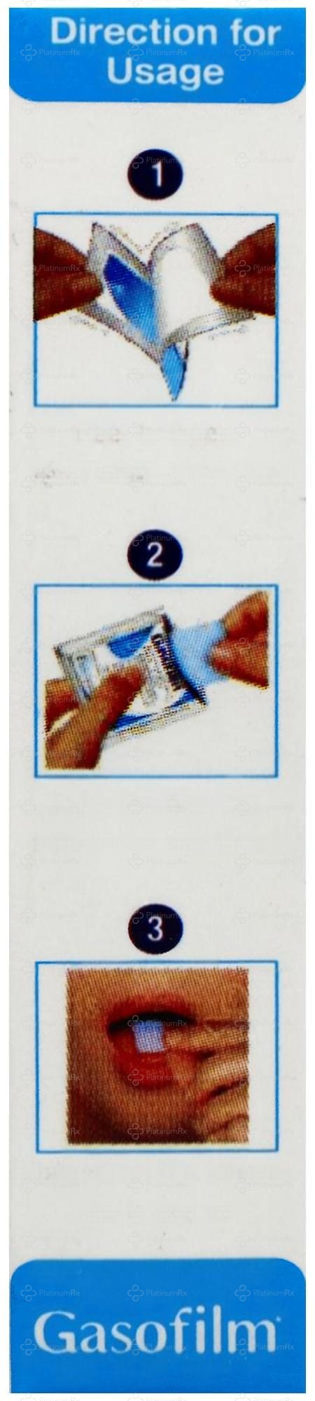 Gasofilm 62.5mg Oral Disintegrating Strip 30s