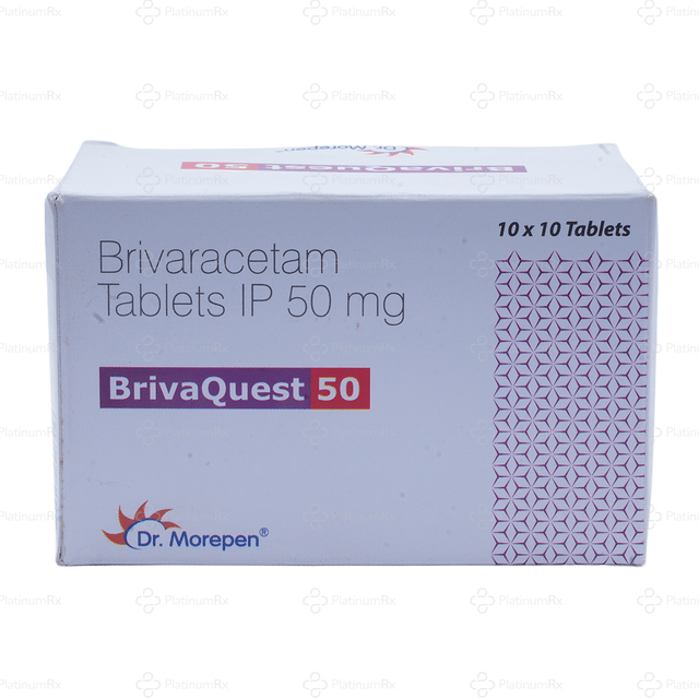 Brivaquest 50mg Tablet 10s