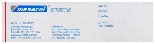 Mesacol 4gm Enema 60ml