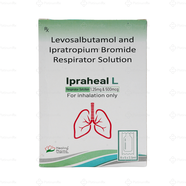 Ipraheal L 1.25mg/500mcg Respules 5X2.5ml