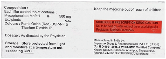 Vikcept 500mg Tablet 10s